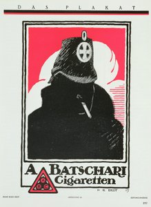 Annonce for A. Batschari cigaretter, fra 